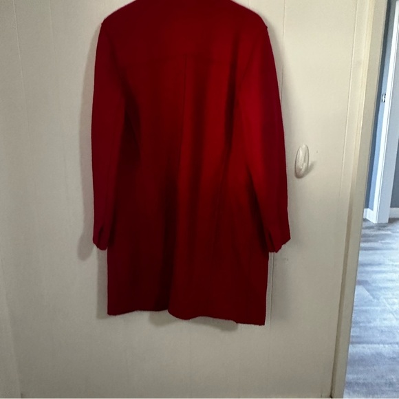 Chico's Red Coat Vibrant and Stylish - Picture 2 of 3